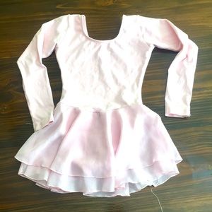 Light Pink Leotard With Skirt